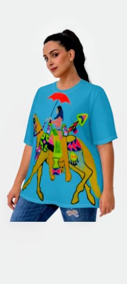 Apsàalooke Woman Parading T Shirt